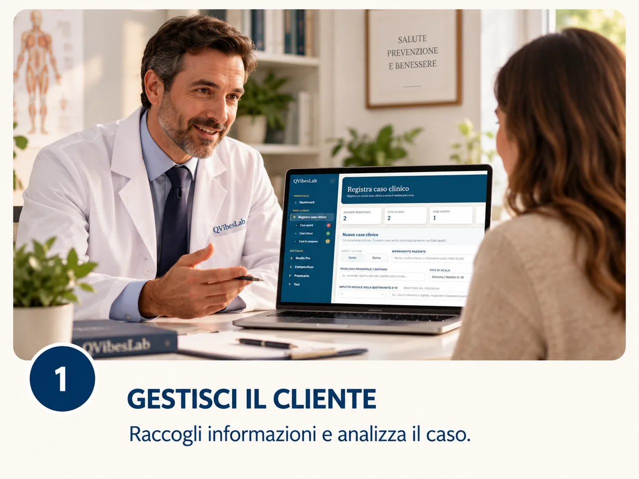 Percorso operativo QVibesLab - passaggio 1