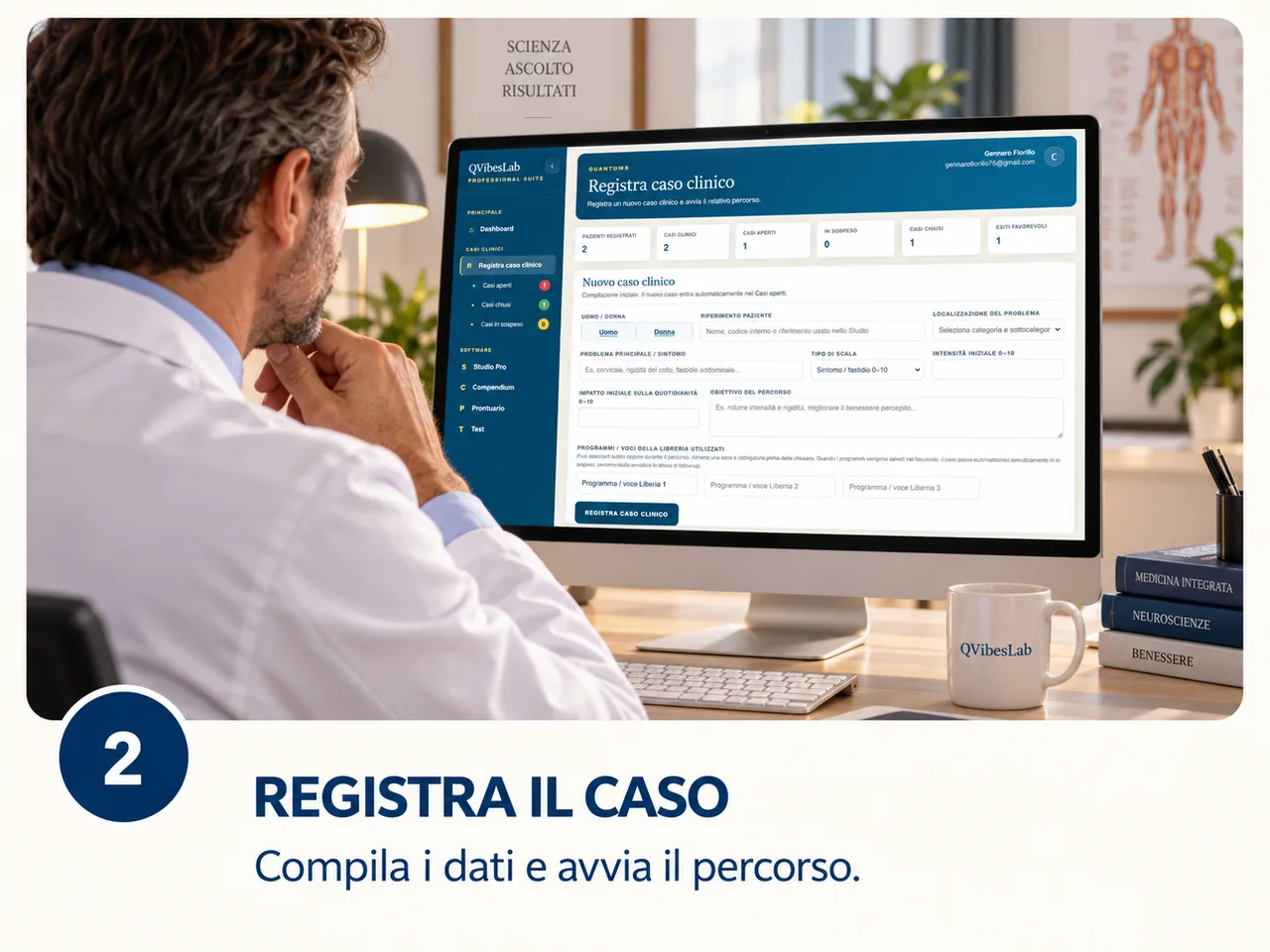 Percorso operativo QVibesLab - passaggio 2