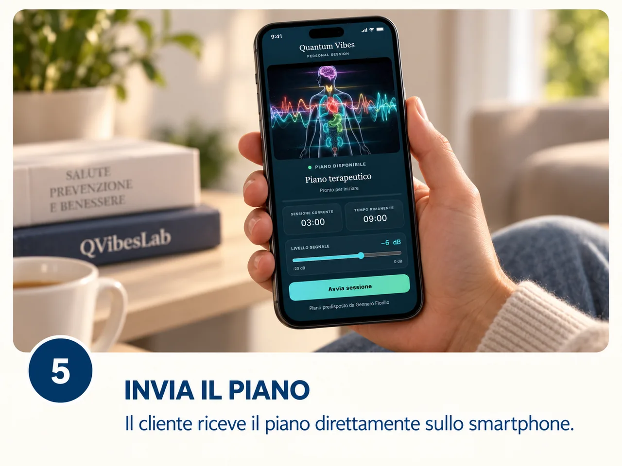Percorso operativo QVibesLab - passaggio 5